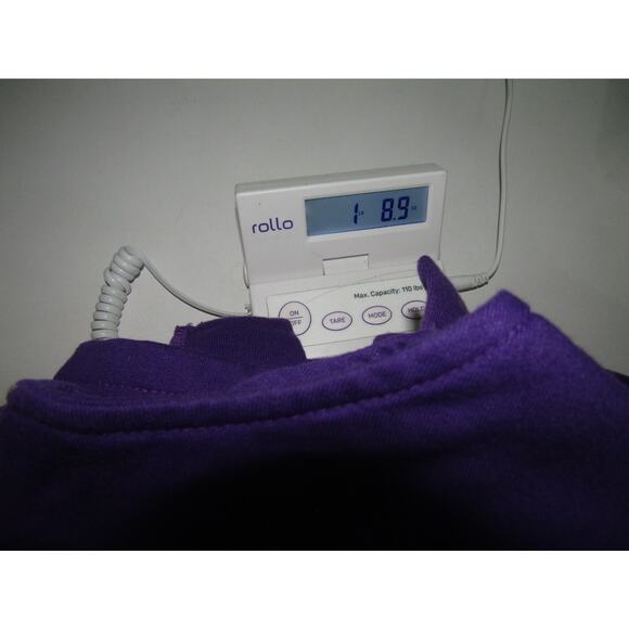 VTG Only Necessities Women’s 3X Purple Floral Embroidered Lounger House Dress - Picture 10 of 10